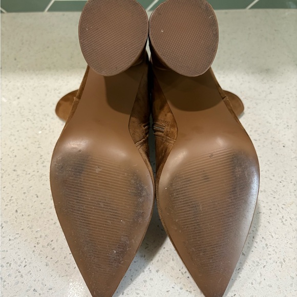 Brown Suede Ankle Boots - Picture 5 of 5